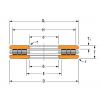  E-2192-A(2) thrust cylindrical roller bearing