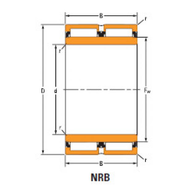  Ta4126v nncf5008 needle roller bearings #1 image